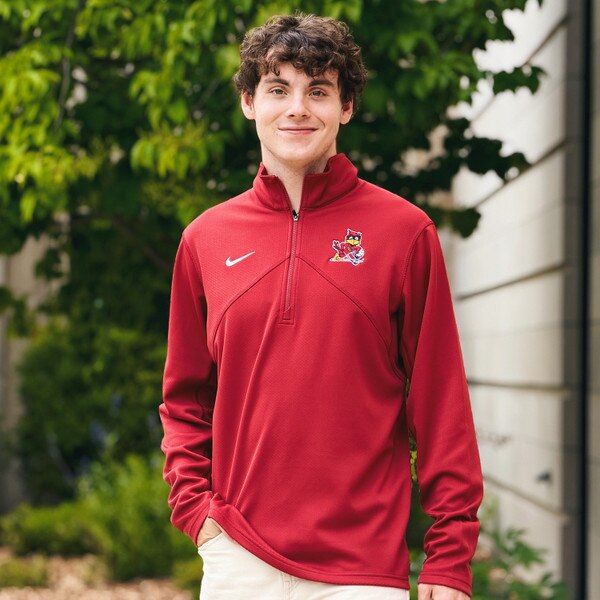 Nike Golf Cy Cardinal Dri-Fit Quarter Zip